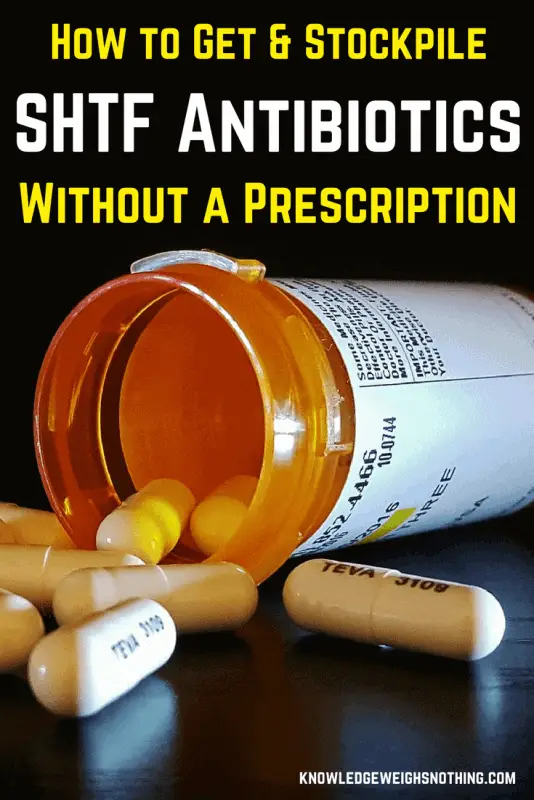 SHTF antibiotics without prescription