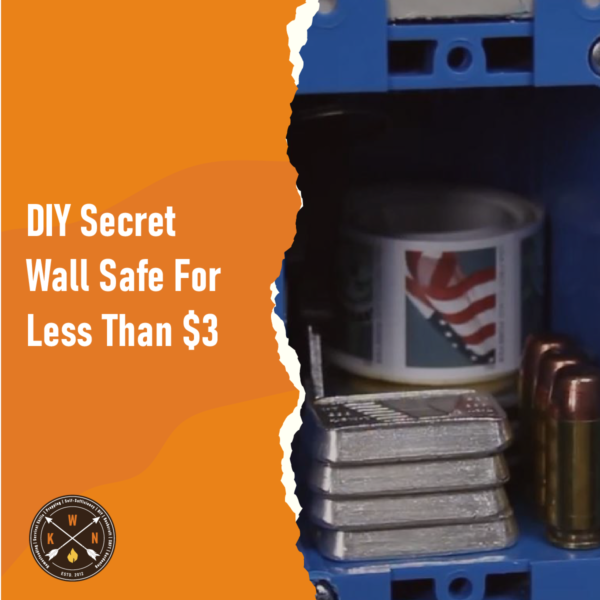 DIY Secret Wall Safe For Less Than 3