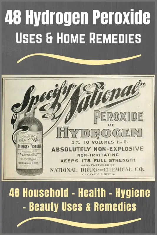 48 Hydrogen Peroxide Home Remedies