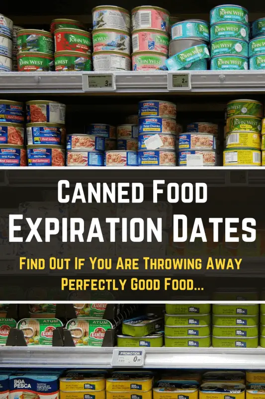 Canned Food Expiration Dates Are You Wasting Perfectly Good Food