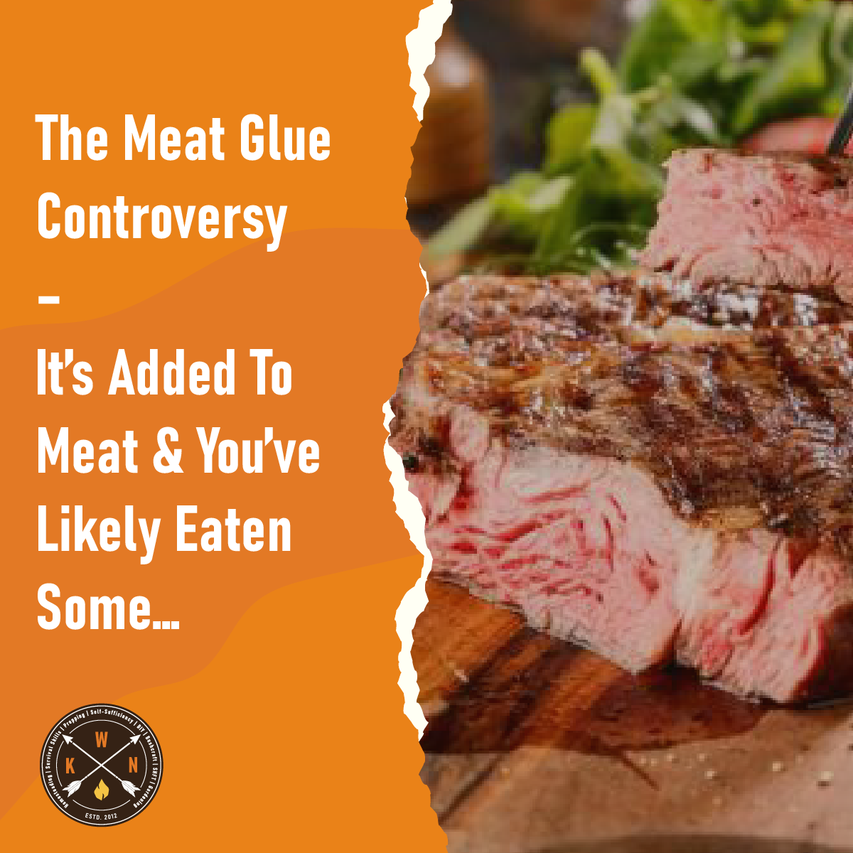 The Meat Glue Controversy It's Added To Meat & You've Likely Eaten