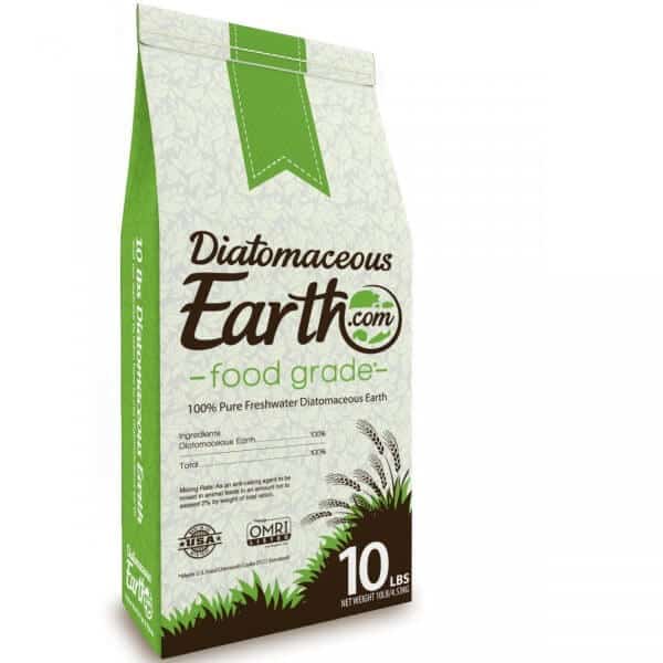 1 of our home remedies for fleas - diatomaceous earth