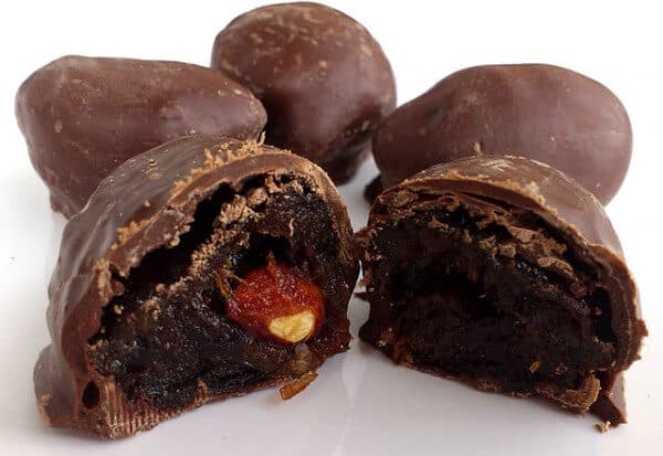 chocolate covered prunes -natural remedies for constipation