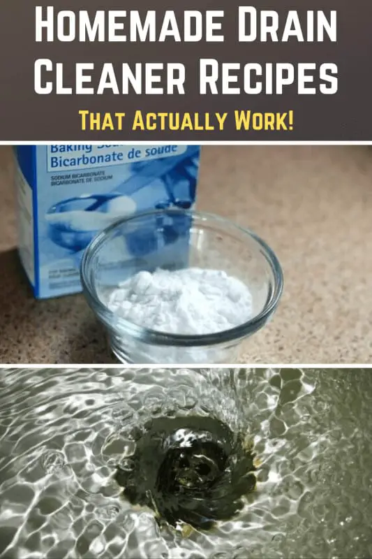 Homemade Drain Cleaner Recipes