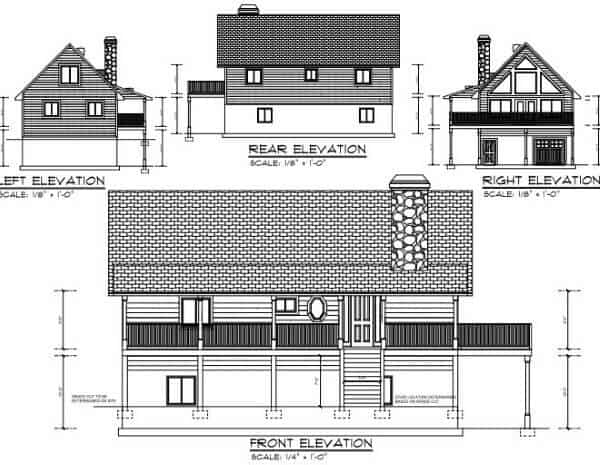 Log Home Floor Plans Free PDF