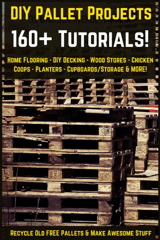 160 wood pallet tutorials and projects