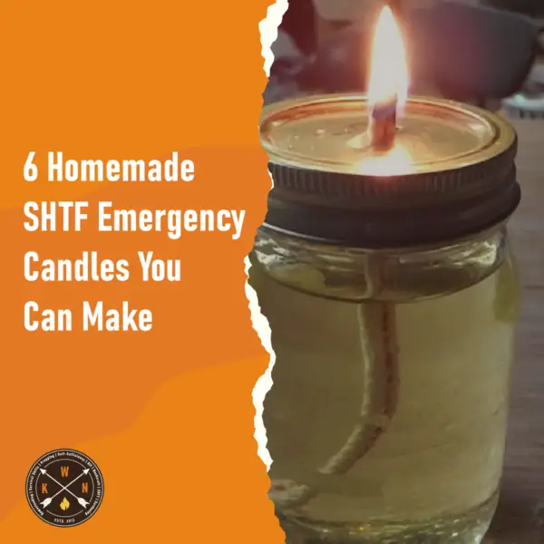 6 Homemade SHTF Emergency Candles You Can Make