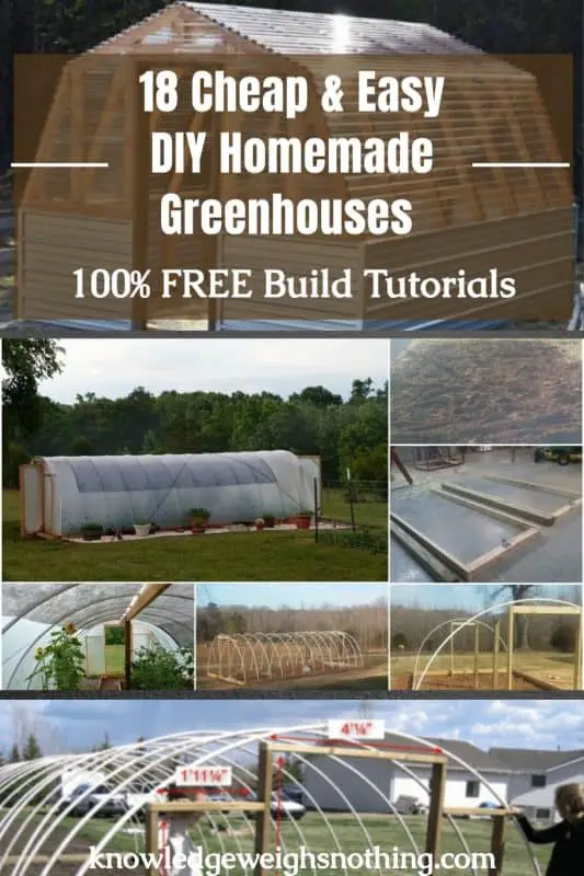 18 Cheap And Easy Diy Greenhouse Free Diy Build Tutorials 2312