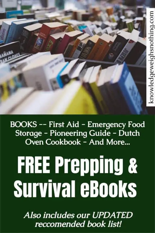 Free prepping and survival books