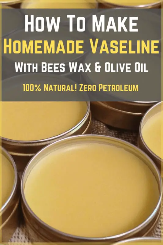 Natural Vaseline Recipe