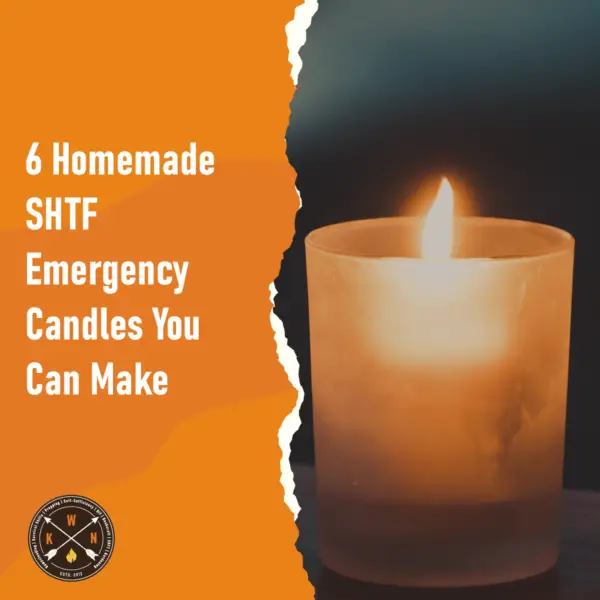 6 Homemade SHTF Emergency Candles You Can Make for facebook