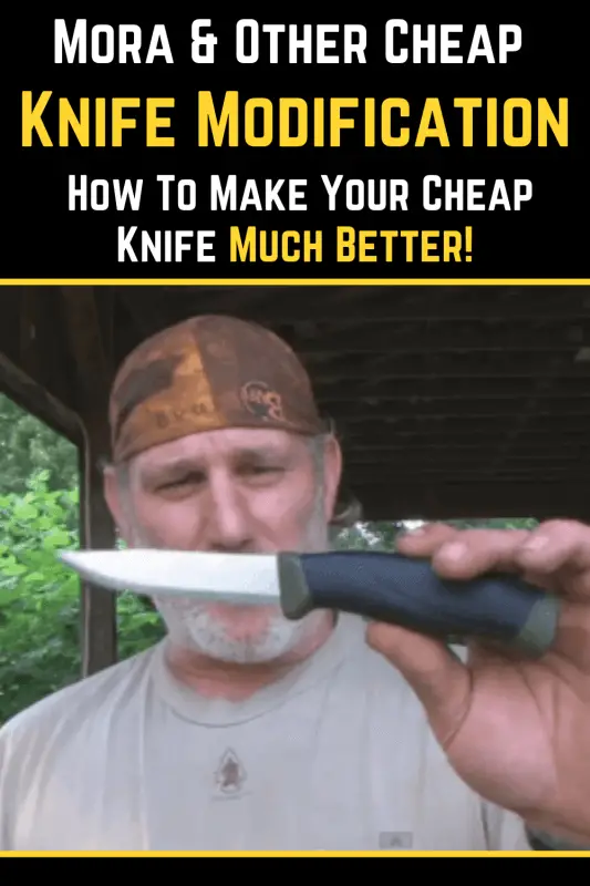 Mora Knife Modification