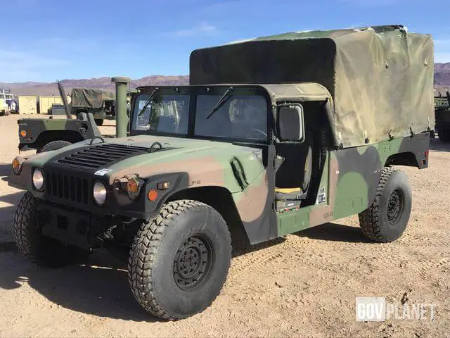 Humvee truck for sale GovPlanet GSA Auction