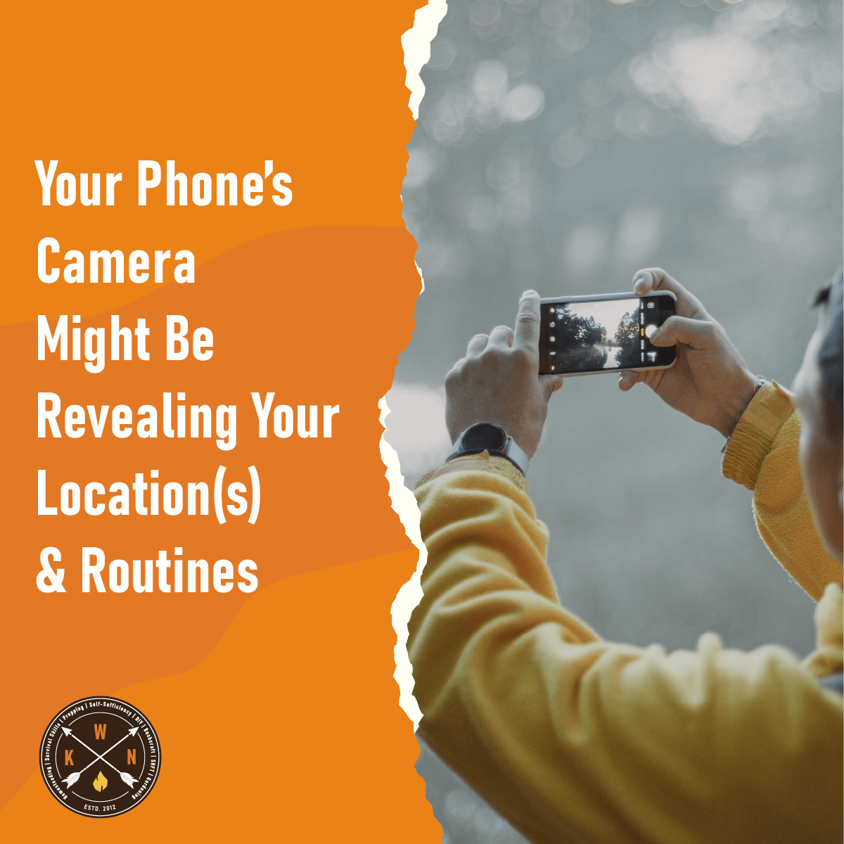 Your Phone's Camera Might Be Revealing Your Location(s) & Routines