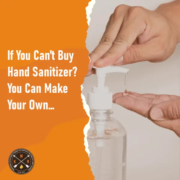 If You Cant Buy Hand Sanitizer You Can Make Your Own… for facebook
