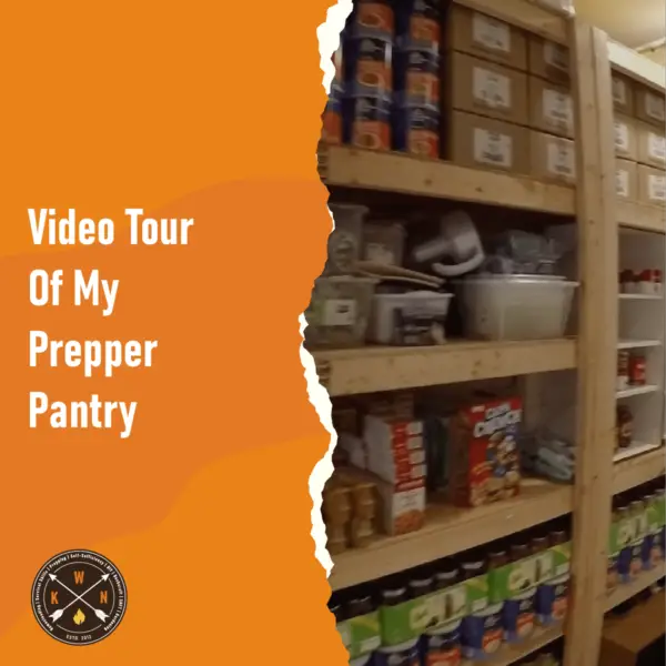 Video Tour Of My Prepper Pantry for facebook