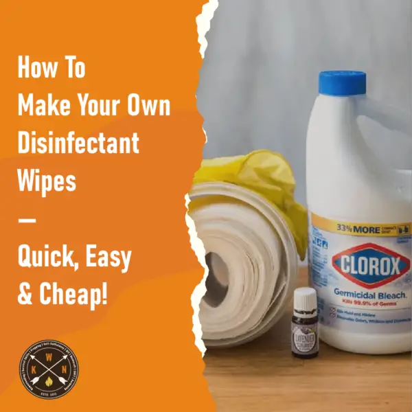 How To Make Your Own Disinfectant Wipes — Quick Easy Cheap for facebook