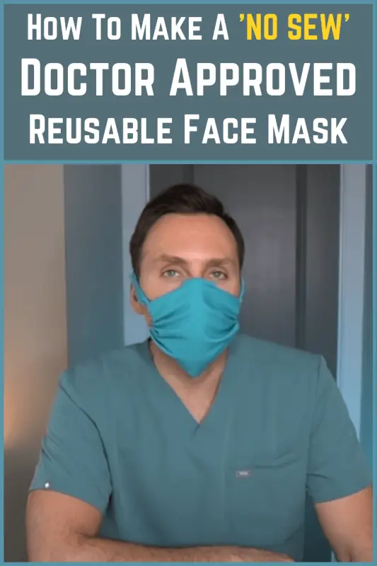 Homemade Reusable Face Mask