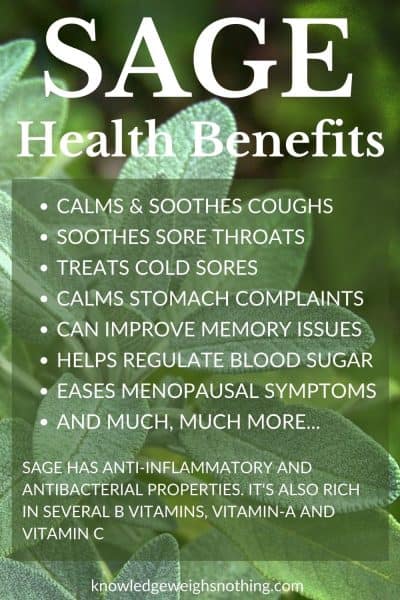 Sage health benefits